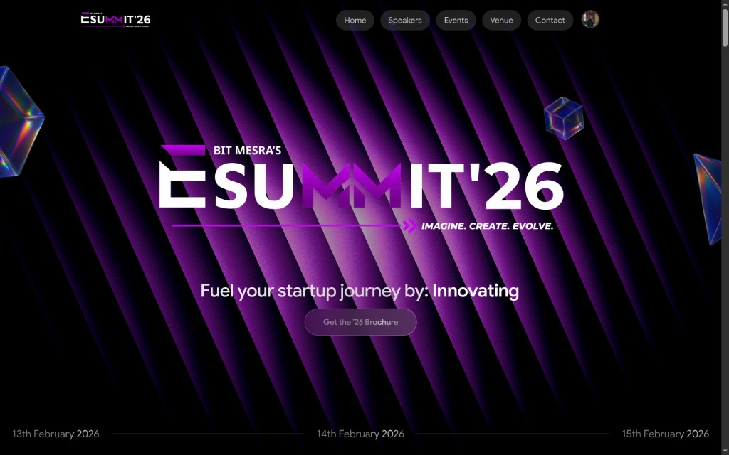 E-Summit 2026 — Salil Lakra